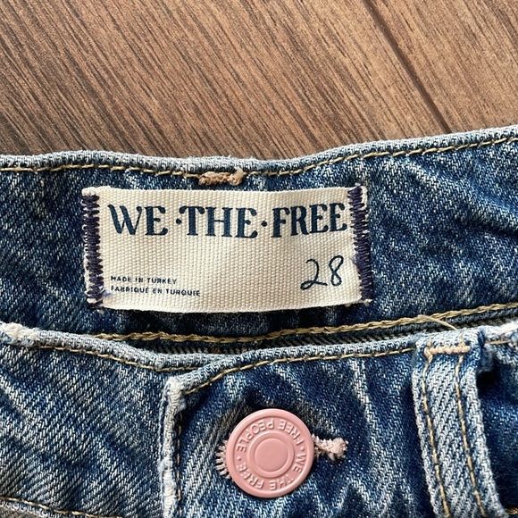 Free People Love Story Mid Rise Flare Jeans 28 - Picture 6 of 10